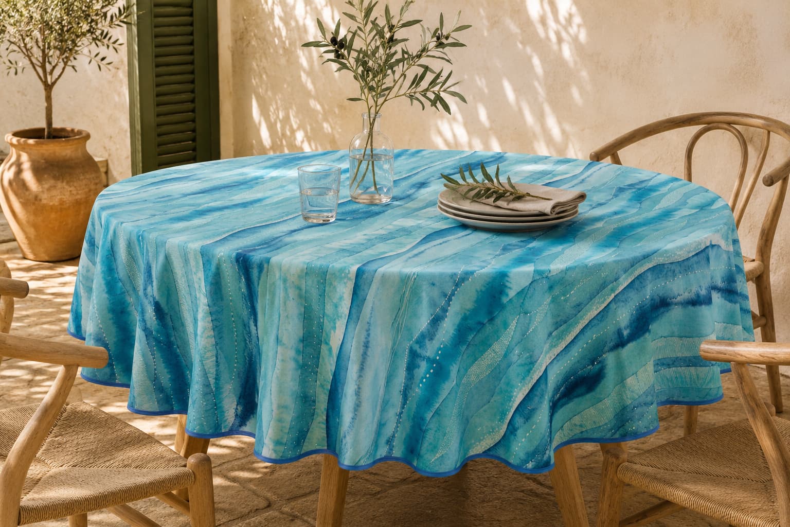 Mantel Antimanchas Bluesea