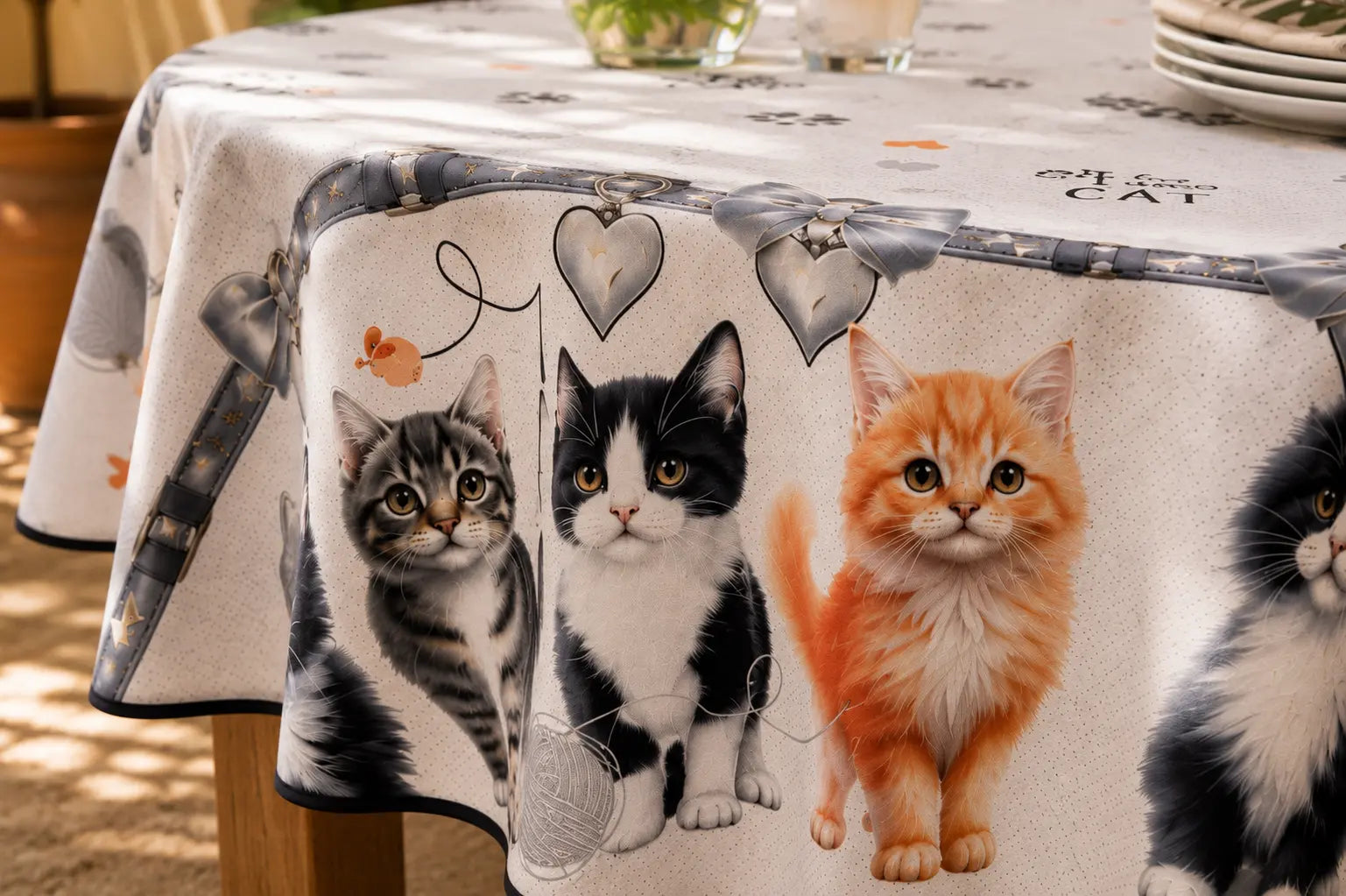 Mantel Antimanchas Cat