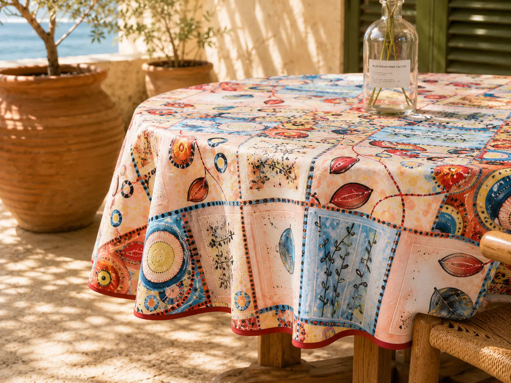 Mantel Antimanchas Mosaico