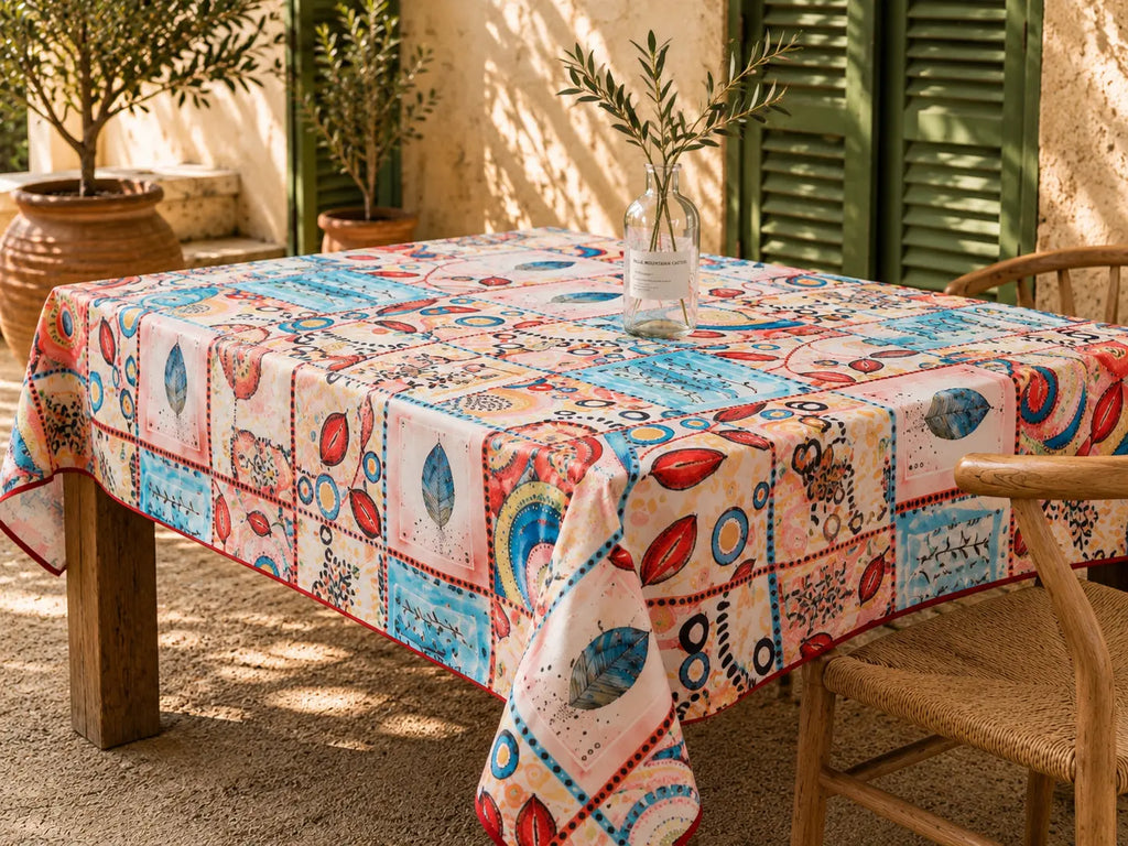 Mantel Antimanchas Mosaico