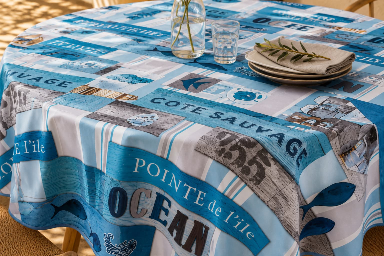 Mantel Antimanchas Oceane