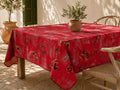 Mantel Antimanchas Olivo Rojo