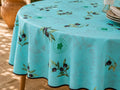 Mantel Antimanchas Olivo Turquesa