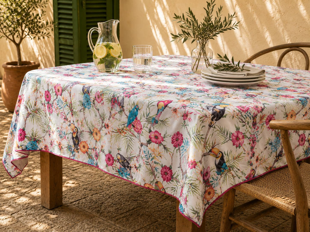 Mantel Antimanchas Parrot