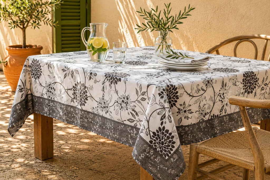 Mantel Antimanchas Perla Gris
