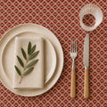 Mantel Antimanchas Print Terracota